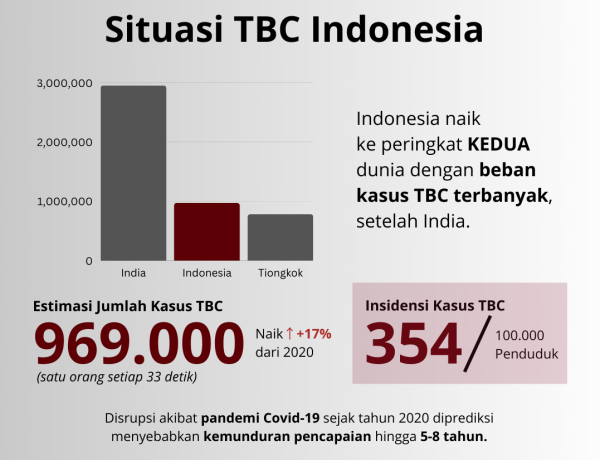 Laporan Kasus Tuberkulosis (TBC) Global Dan Indonesia 2022 | Yayasan ...